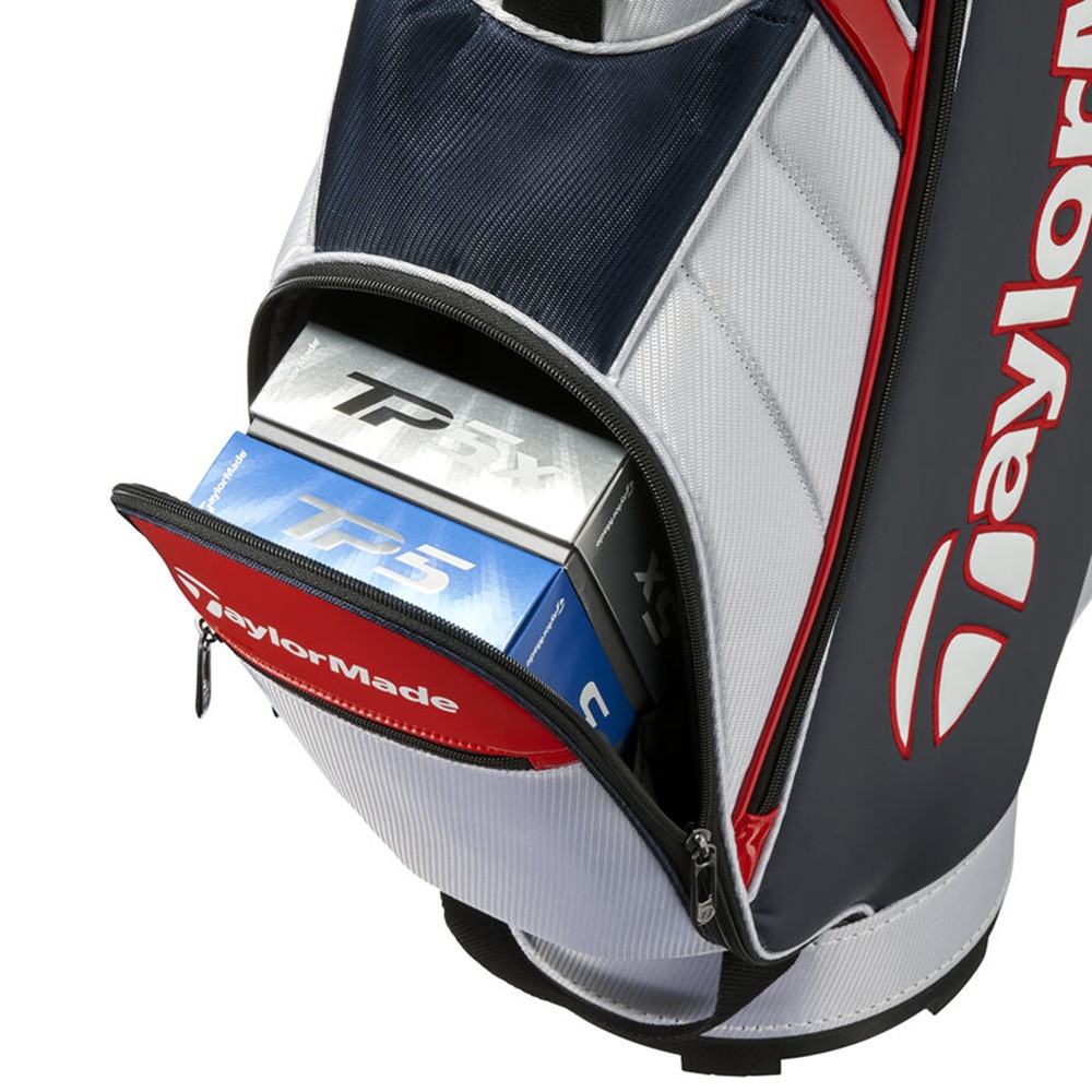 テーラーメイド（TAYLORMADE）（メンズ）ゴルフ キャディバッグ カート式 9型 5分割 トゥルーライト TJ105ーN94731