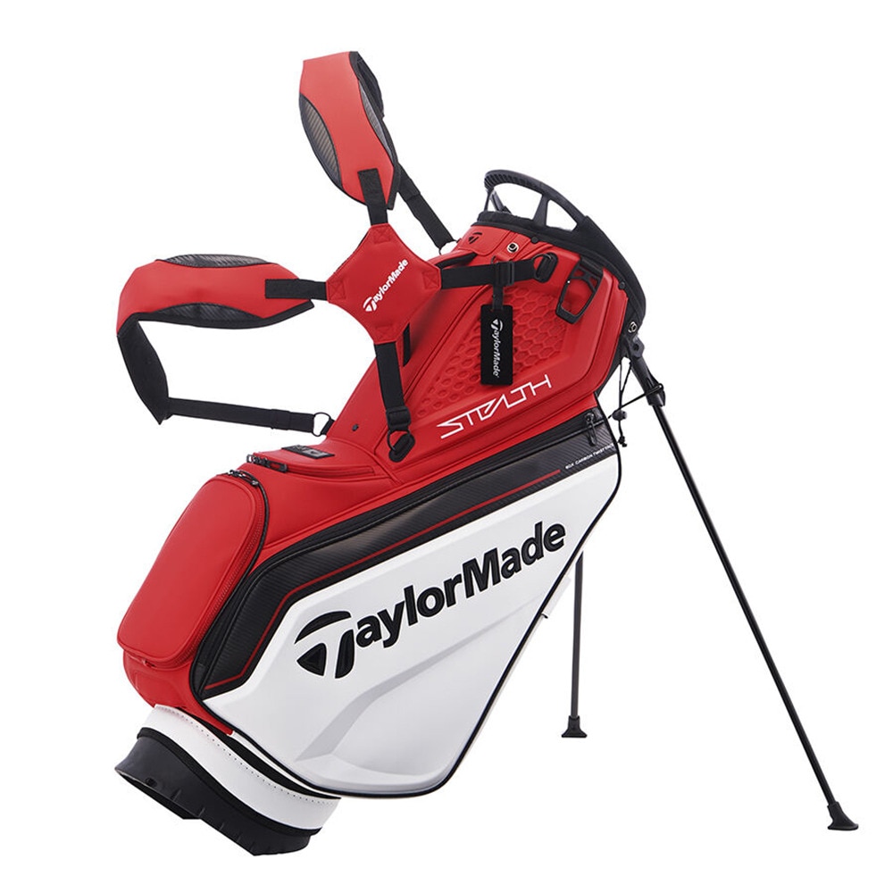 テーラーメイド｜テーラーメイド（TAYLORMADE）（メンズ）ゴルフ キャディバッグ スタンド式 9.5型 4分割 グローバルツアー スタンドバッグ  TJ219ーN94930 ゴルフ用品はヴィクトリアゴルフ