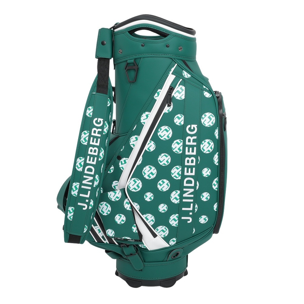 J.LINDEBERG（メンズ）ゴルフ キャディバッグ VESSELコラボ スタッフバッグプリント 073-18403-027