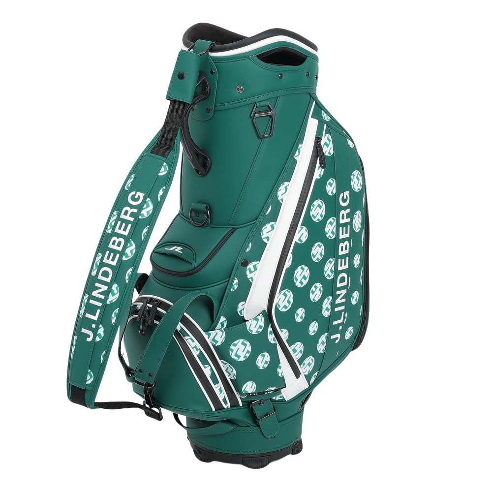J.LINDEBERG（メンズ）ゴルフ キャディバッグ VESSELコラボ スタッフバッグプリント 073-18403-027