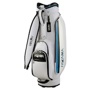 本間ゴルフ（HONMA）（メンズ）ゴルフ キャディバッグ カート式 9型 5分割 CB12309 WH/SAX