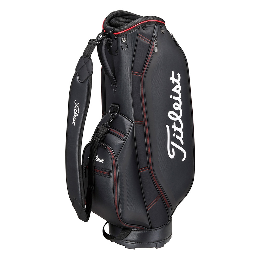 タイトリスト（TITLEIST）（メンズ）ゴルフ キャディバッグ カート式 9型 5分割 TB23ACBA-06