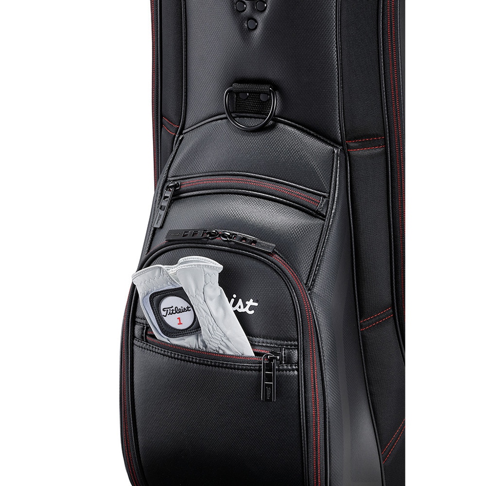 タイトリスト（TITLEIST）（メンズ）ゴルフ キャディバッグ カート式 9型 5分割 TB23ACBA-06