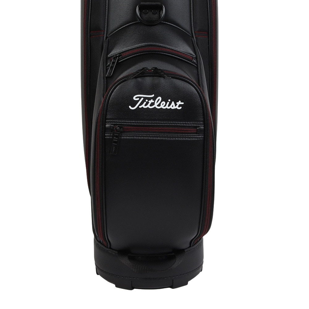 タイトリスト（TITLEIST）（メンズ）ゴルフ キャディバッグ カート式 9型 5分割 TB23ACBA-06