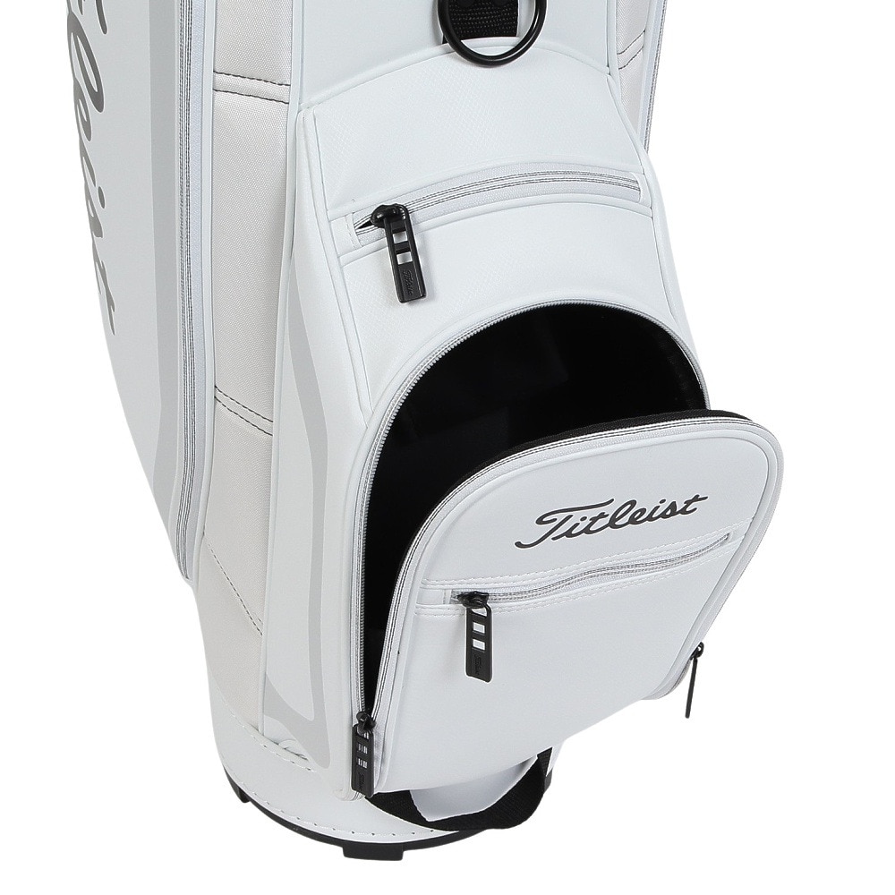 タイトリスト（TITLEIST）（メンズ）ゴルフ キャディバッグ カート式 9型 5分割 TB23ACBA-10