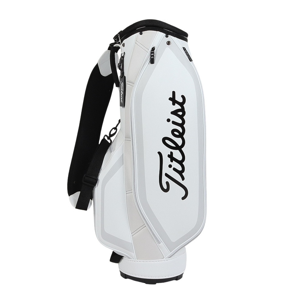 タイトリスト（TITLEIST）（メンズ）ゴルフ キャディバッグ カート式 9型 5分割 TB23ACBA-10