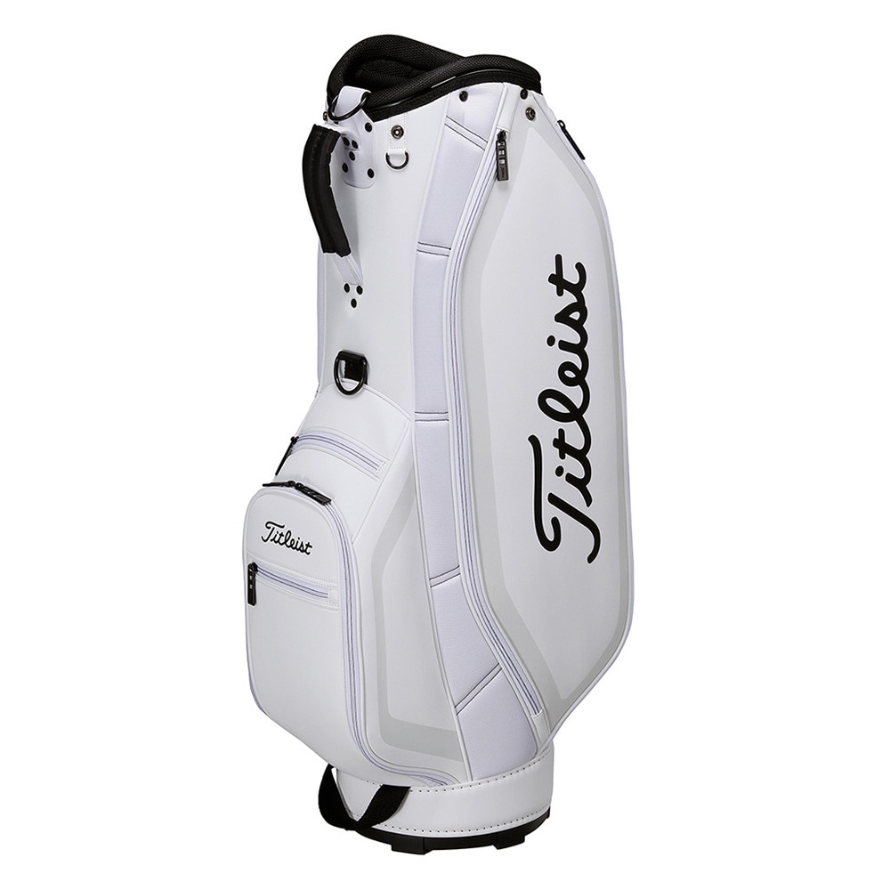 タイトリスト（TITLEIST）（メンズ）ゴルフ キャディバッグ カート式 9型 5分割 TB23ACBA-10
