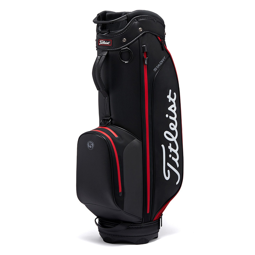 タイトリスト（TITLEIST）（メンズ）ゴルフ キャディバッグ カート式 9.5型 5分割 エリートパフォーマンス 5 ステイドライ キャディバッグ TB23CTPSA-006