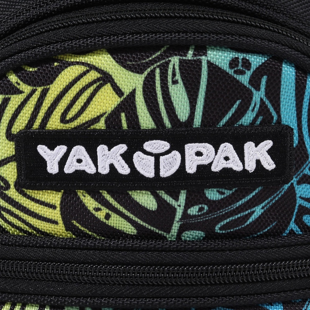 ヤックパック（YAK PAK）（メンズ、レディース）ゴルフ キャディバッグ カート式 9型 6分割 YP-002 トロピカルリーフ