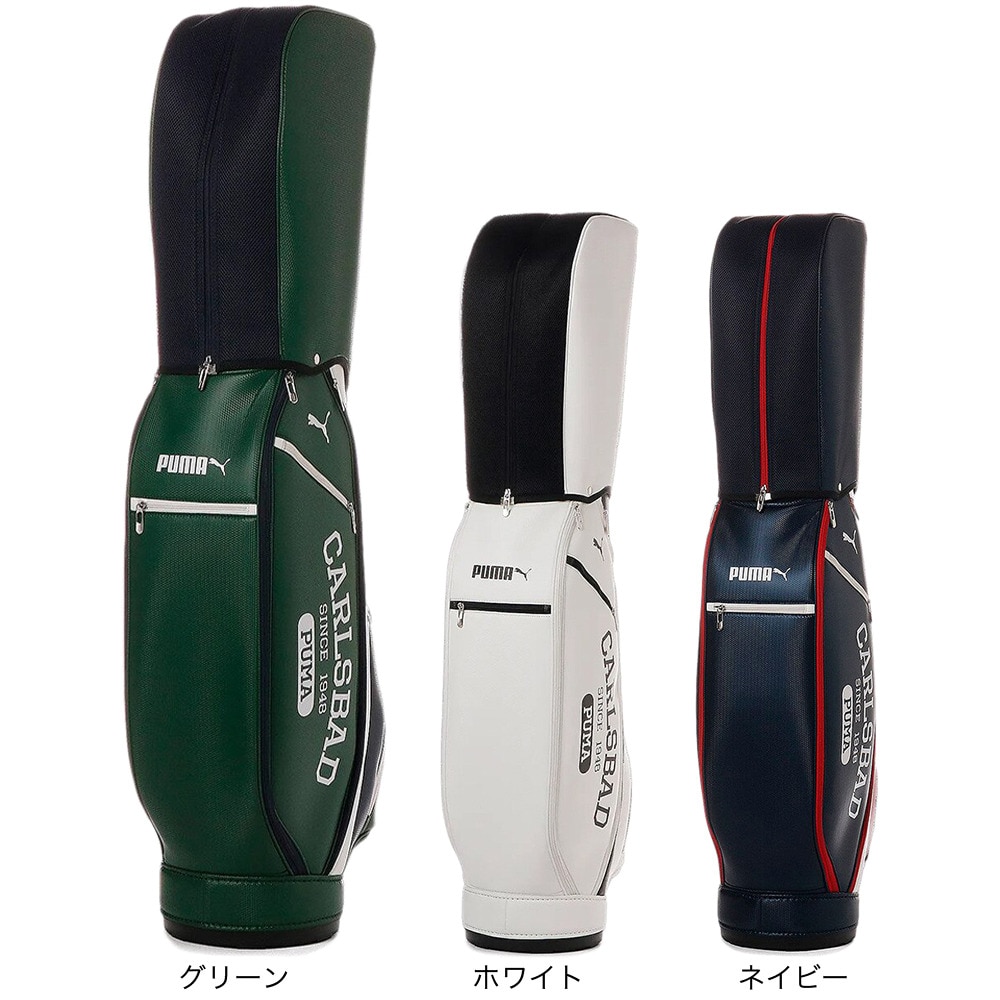プーマ（PUMA）（メンズ、レディース）ゴルフ キャディバッグ カート式 4分割 シーズン パフォーマンス カートバッグ 090084-03