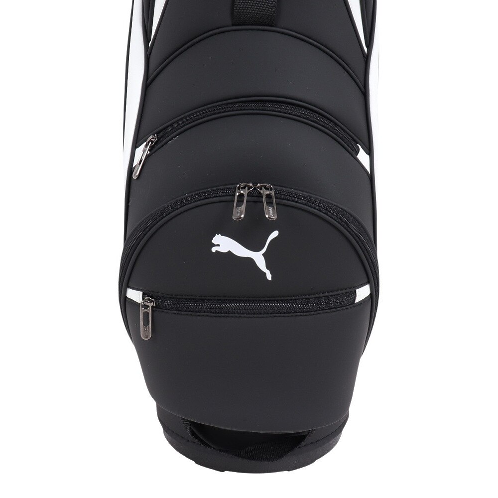 プーマ（PUMA）（メンズ、レディース）ゴルフ キャディバッグ カート式 5分割 BASIC キャディバッグ 090097-01