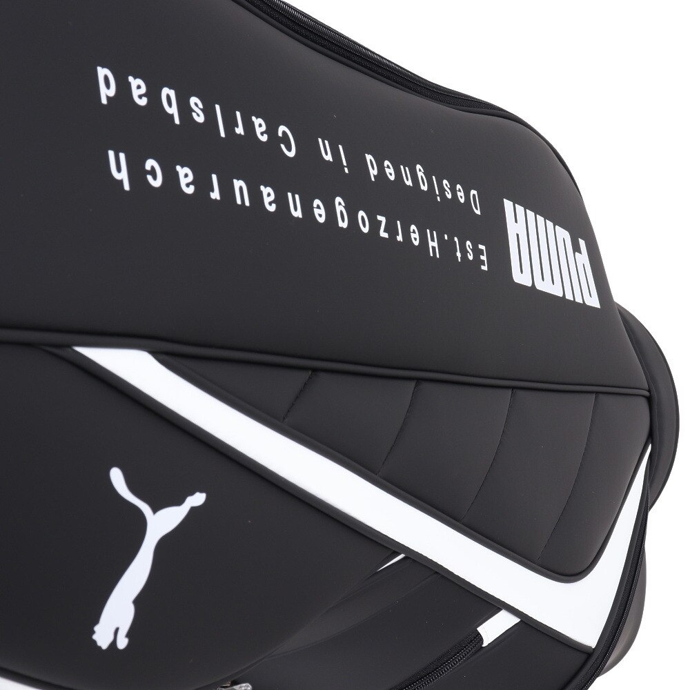 プーマ（PUMA）（メンズ、レディース）ゴルフ キャディバッグ カート式 5分割 BASIC キャディバッグ 090097-01