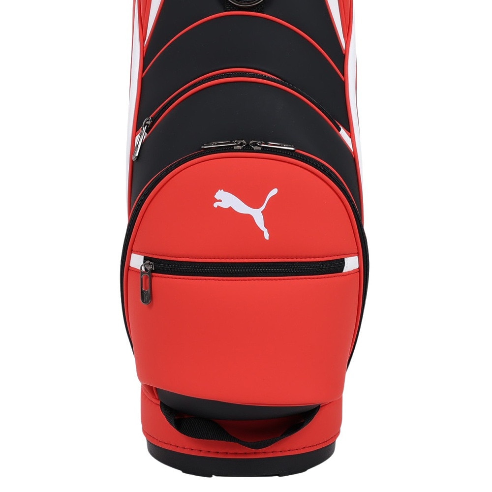 プーマ（PUMA）（メンズ、レディース）ゴルフ キャディバッグ カート式 5分割 BASIC キャディバッグ 090097-04