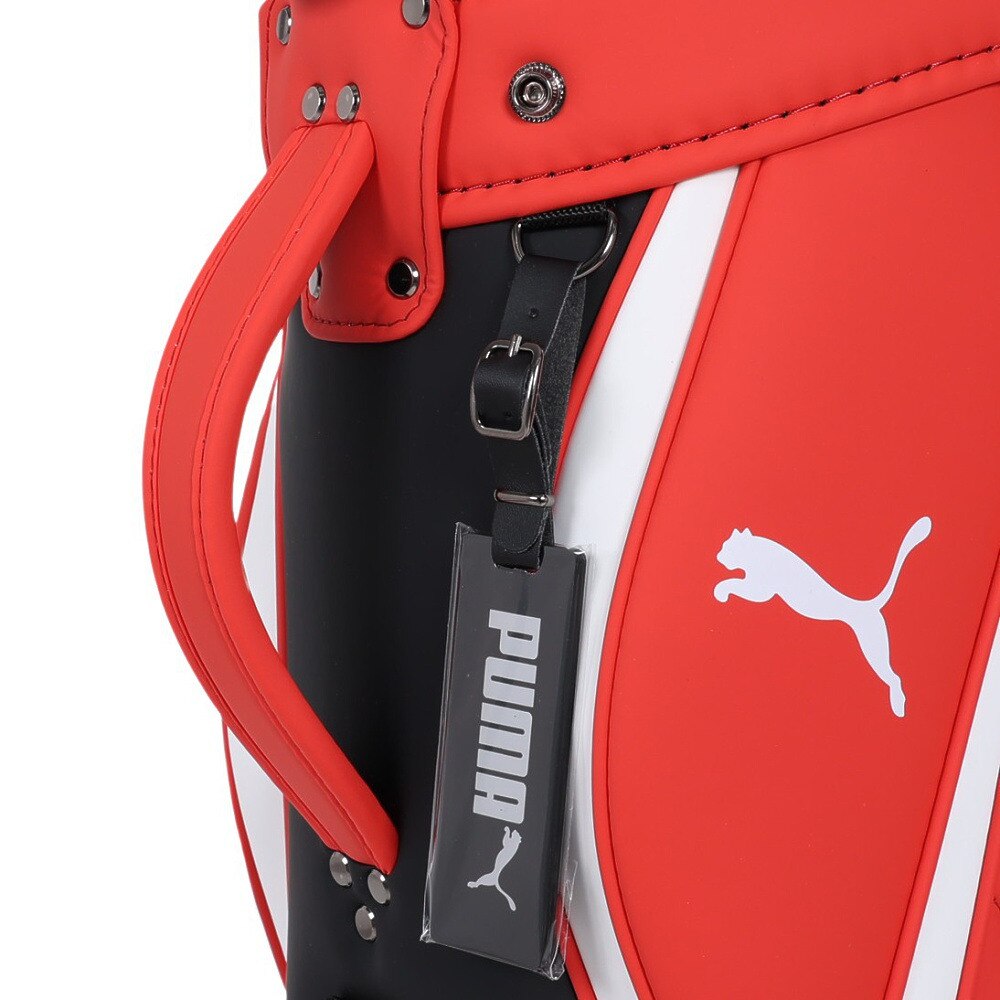 プーマ（PUMA）（メンズ、レディース）ゴルフ キャディバッグ カート式 5分割 BASIC キャディバッグ 090097-04