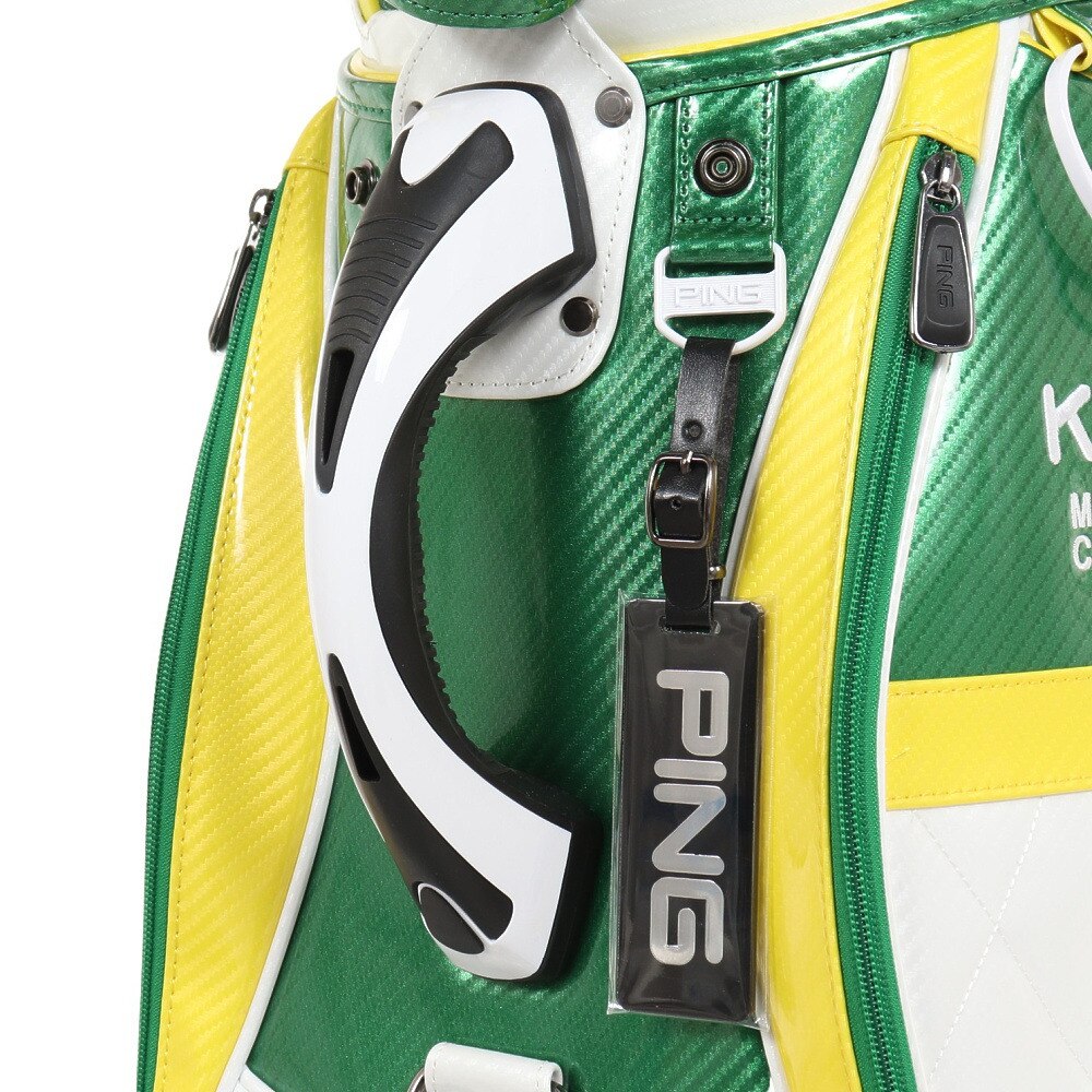 新品️PING️キャディーバック　ホワイト️グリーン ピンゴルフ スタンドキャディバック 専用商品\u203c︎キャディバッグ PING