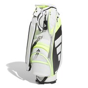 アディダス（adidas）（メンズ）ゴルフ キャディバッグ カート式 9.5型 6分割 パフォーマンスロゴ NMH90-IA2747LEM