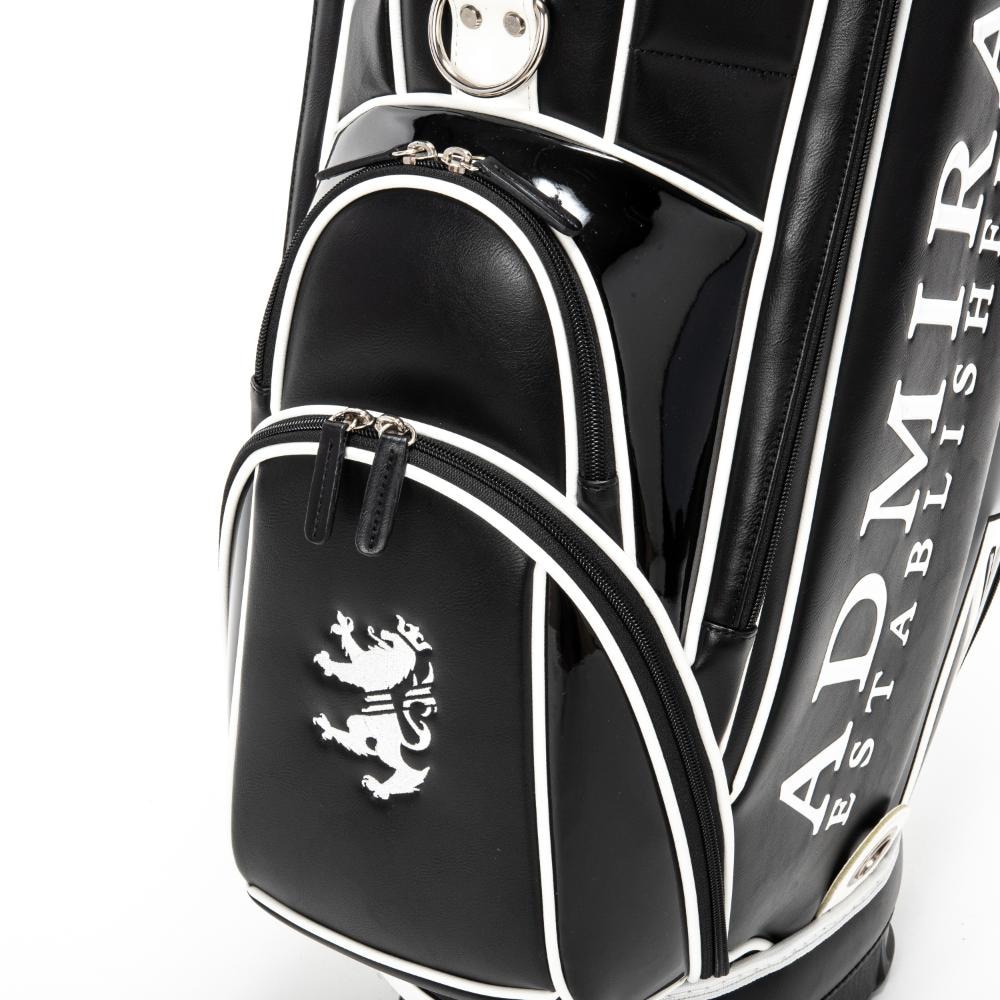 アドミラル ゴルフ（Admiral GOLF）（メンズ）キャディバッグ カートキャディバッグトラディショナル ADMG3BC4-BLK