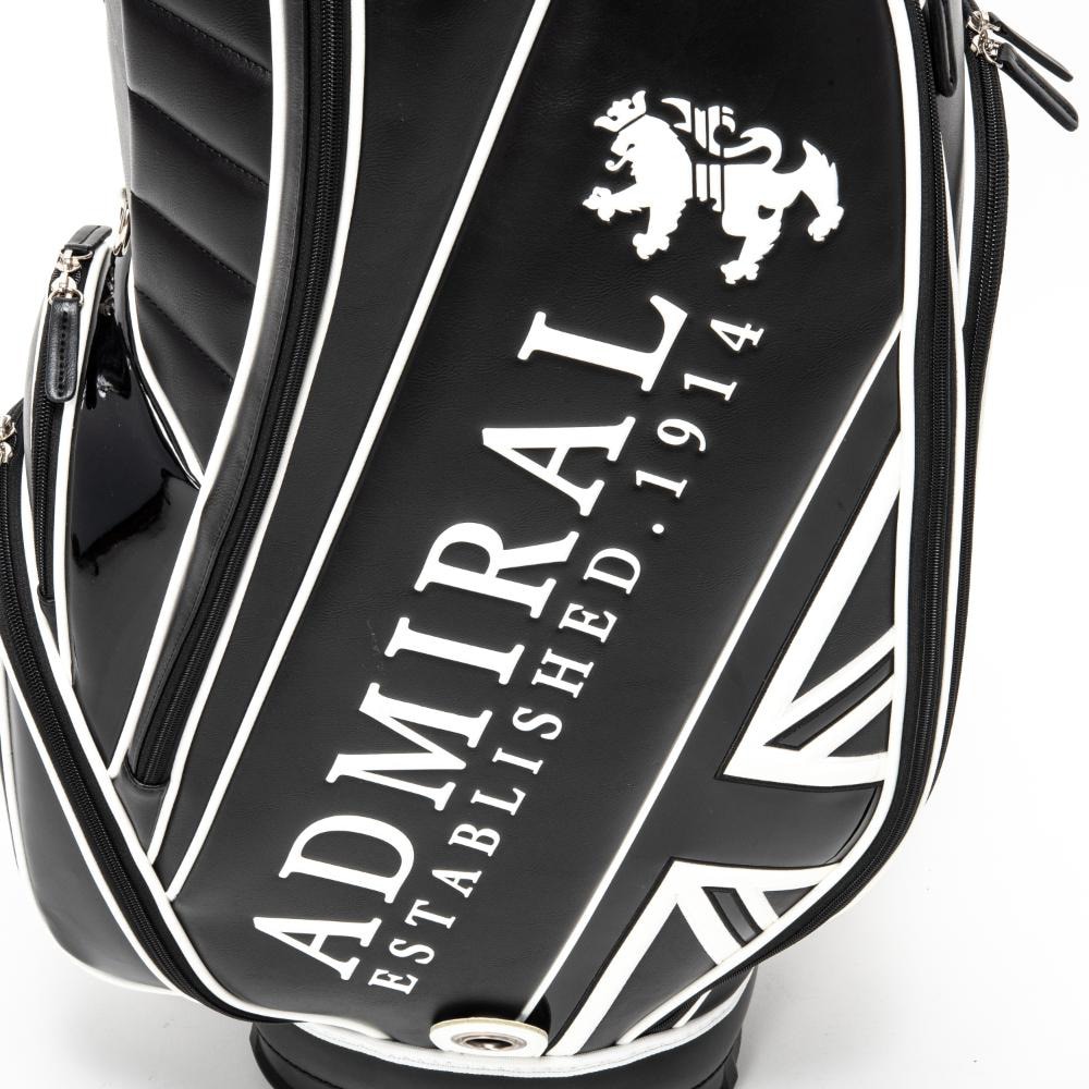 アドミラル ゴルフ（Admiral GOLF）（メンズ）キャディバッグ カートキャディバッグトラディショナル ADMG3BC4-BLK