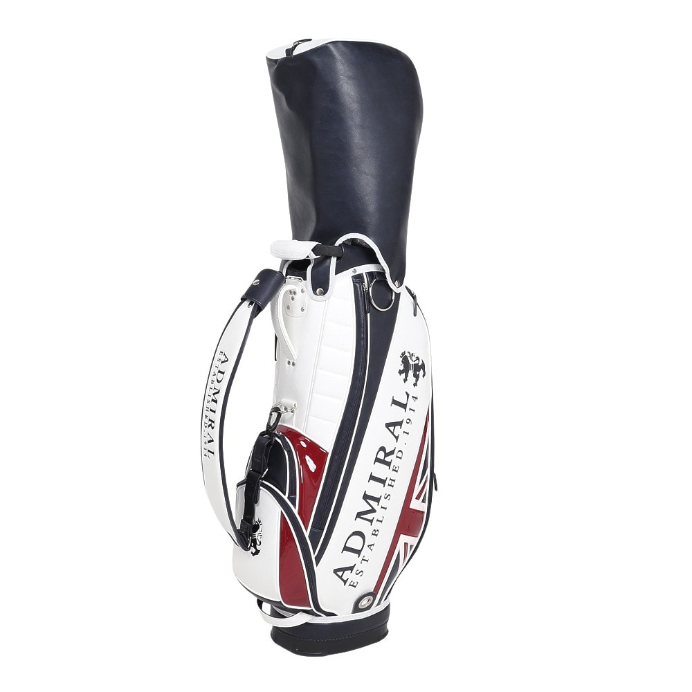 アドミラル ゴルフ（Admiral GOLF）（メンズ）ゴルフ カート式 キャディバッグ トラディショナル 9.0型 6分割  ADMG3BC4-TRI