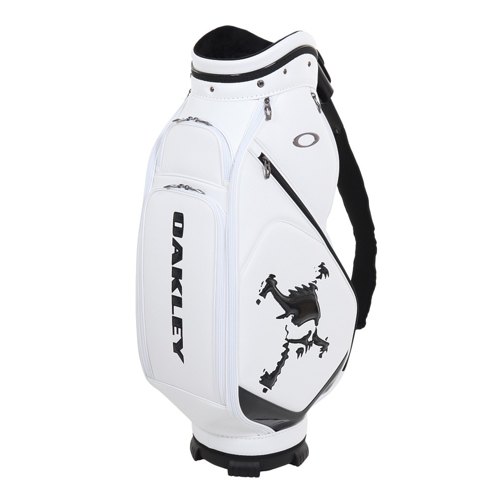 オークリー（OAKLEY）（メンズ）ゴルフ キャディバッグ カート式 9.5型 5分割 Skull Golf Bag 17.0 Fw FOS901528-100