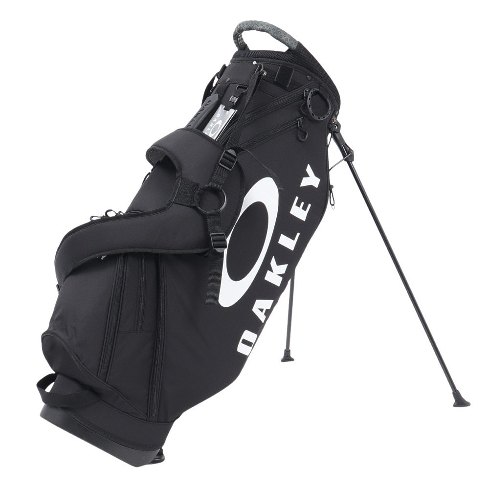 オークリーOAKLEY キャディバッグ スカル 9.5型 USED品 ゴルフ 黒 OAKLEY オークリー キャディバッグ SKULL GOLF BAG 18.0 9.5型