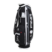 ピン（PING）（メンズ）ゴルフ キャディバッグ 軽量 カート式 9.5型 6分割 アリゾナスポーツ CB-N2306 AZ SPORTS BK 37181