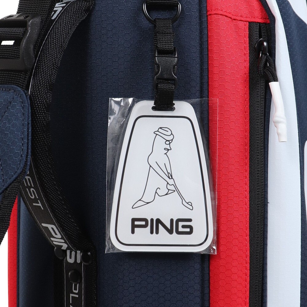 ピン（PING）（メンズ）ゴルフ キャディバッグ 軽量 カート式 9.5型 6分割 アリゾナスポーツ CB-N2306 AZ SPORTS TRICO 37181