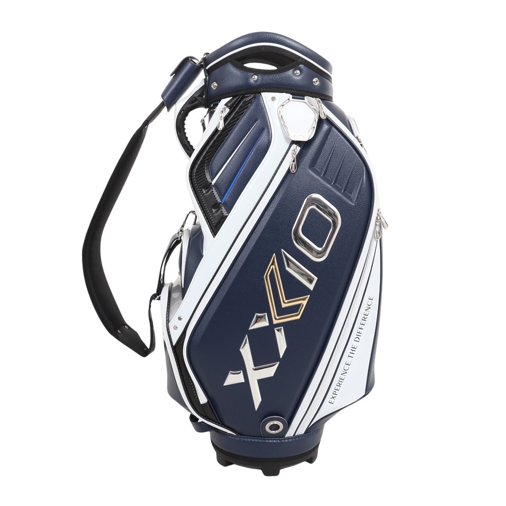 ゼクシオ（XXIO）（メンズ）ゴルフ キャディバッグ カート式 9.5型 5分割 ダンロップ GGC-X157 NVY