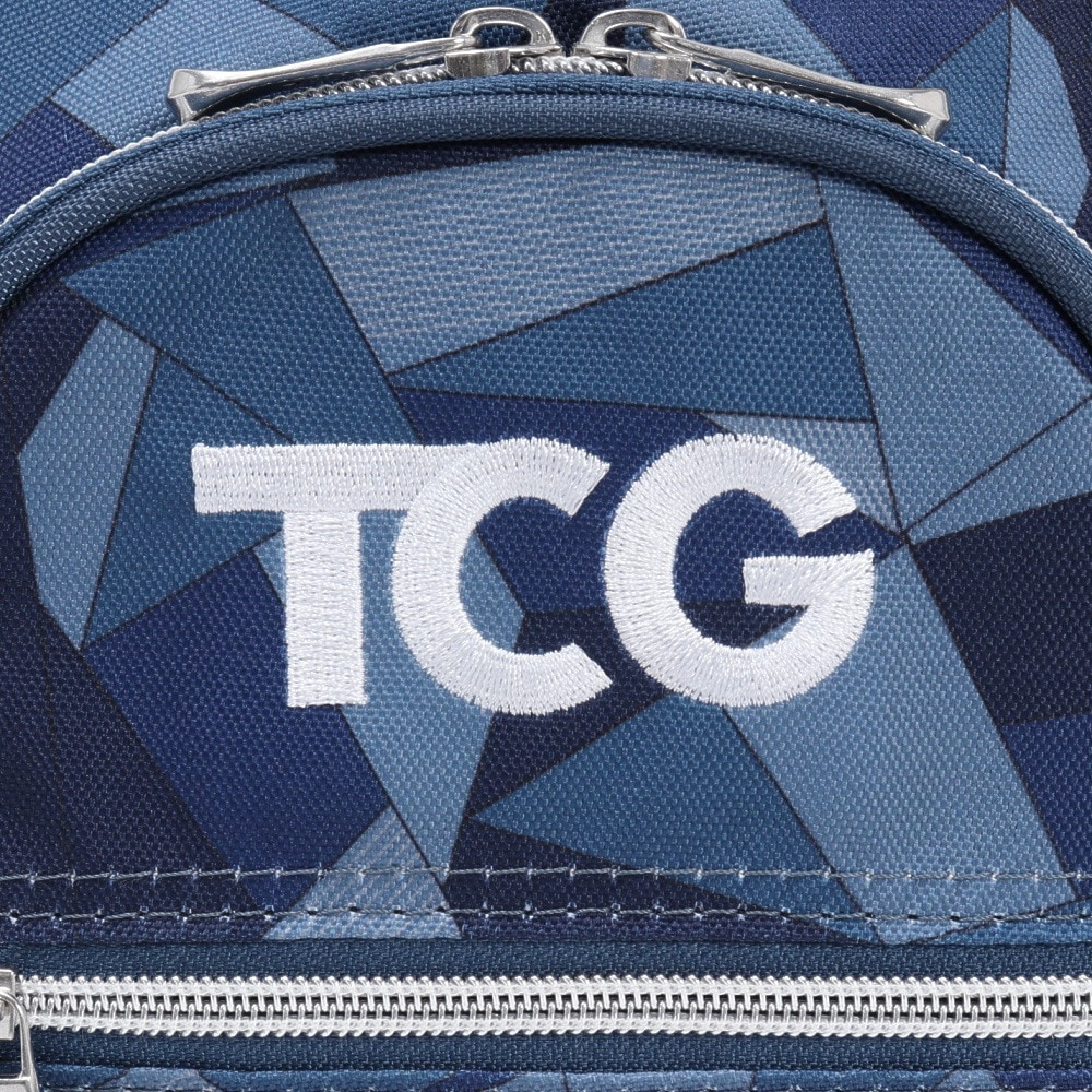 トランスコンチネンツ（TRANS CONTINENTS）（メンズ）ゴルフ キャディバッグ 軽量 カート式 9型 5分割 TCCB-016 NVY