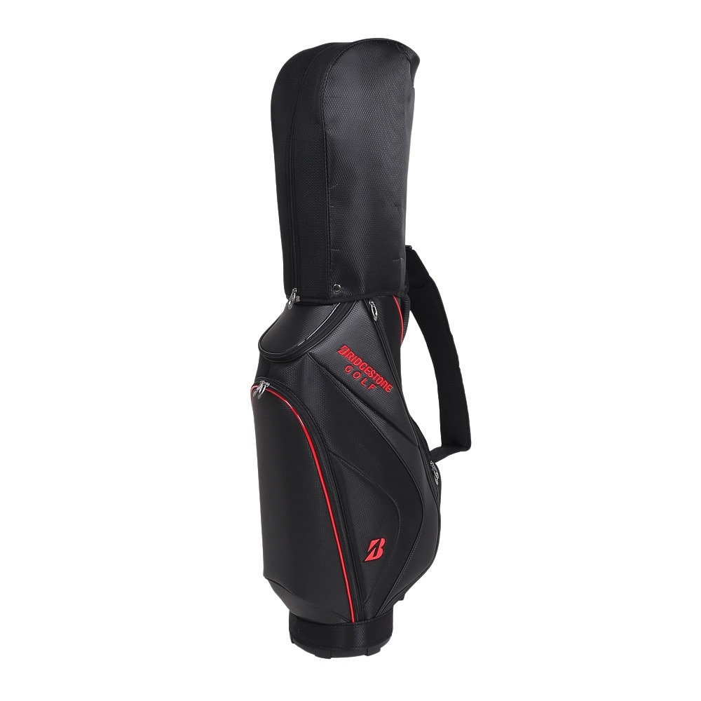 ブリヂストンゴルフ（BRIDGESTONE GOLF）（メンズ）ゴルフ カート式 キャディバッグ 軽量 ベーシックモデル 9型 CBG422BK
