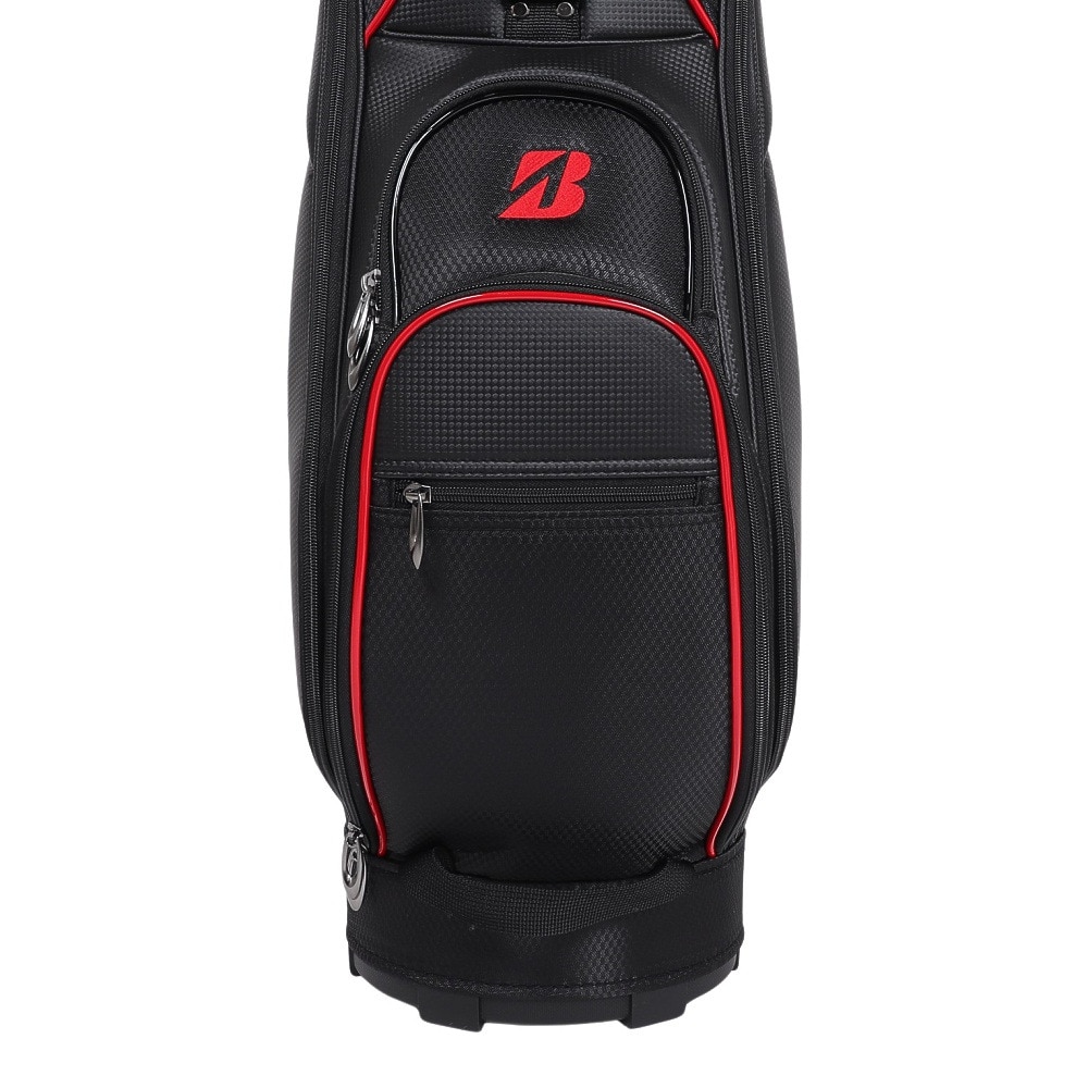ブリヂストンゴルフ（BRIDGESTONE GOLF）（メンズ）ゴルフ カート式 キャディバッグ 軽量 ベーシックモデル 9型 CBG422BK