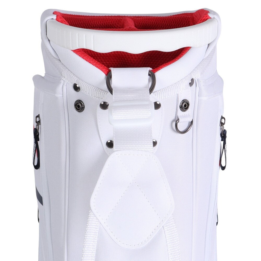 テーラーメイド（TAYLORMADE）（メンズ）ゴルフ キャディバッグ 軽量 カート式 9.5型 5分割 グラフィックロゴ キャディバック U21937ーUN056