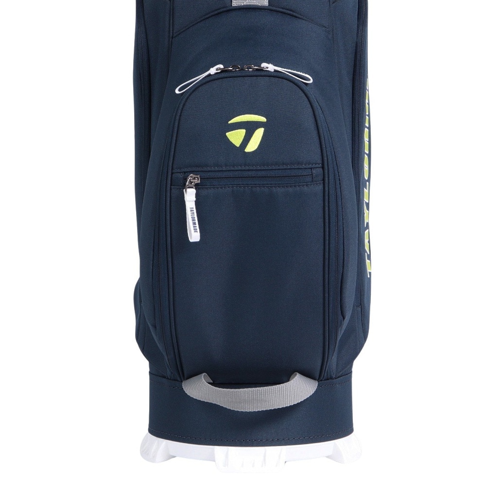 テーラーメイド（TAYLORMADE）（メンズ）ゴルフ キャディバッグ 軽量 カート式 9.5型 5分割 グラフィックロゴ キャディバック U21938ーUN056