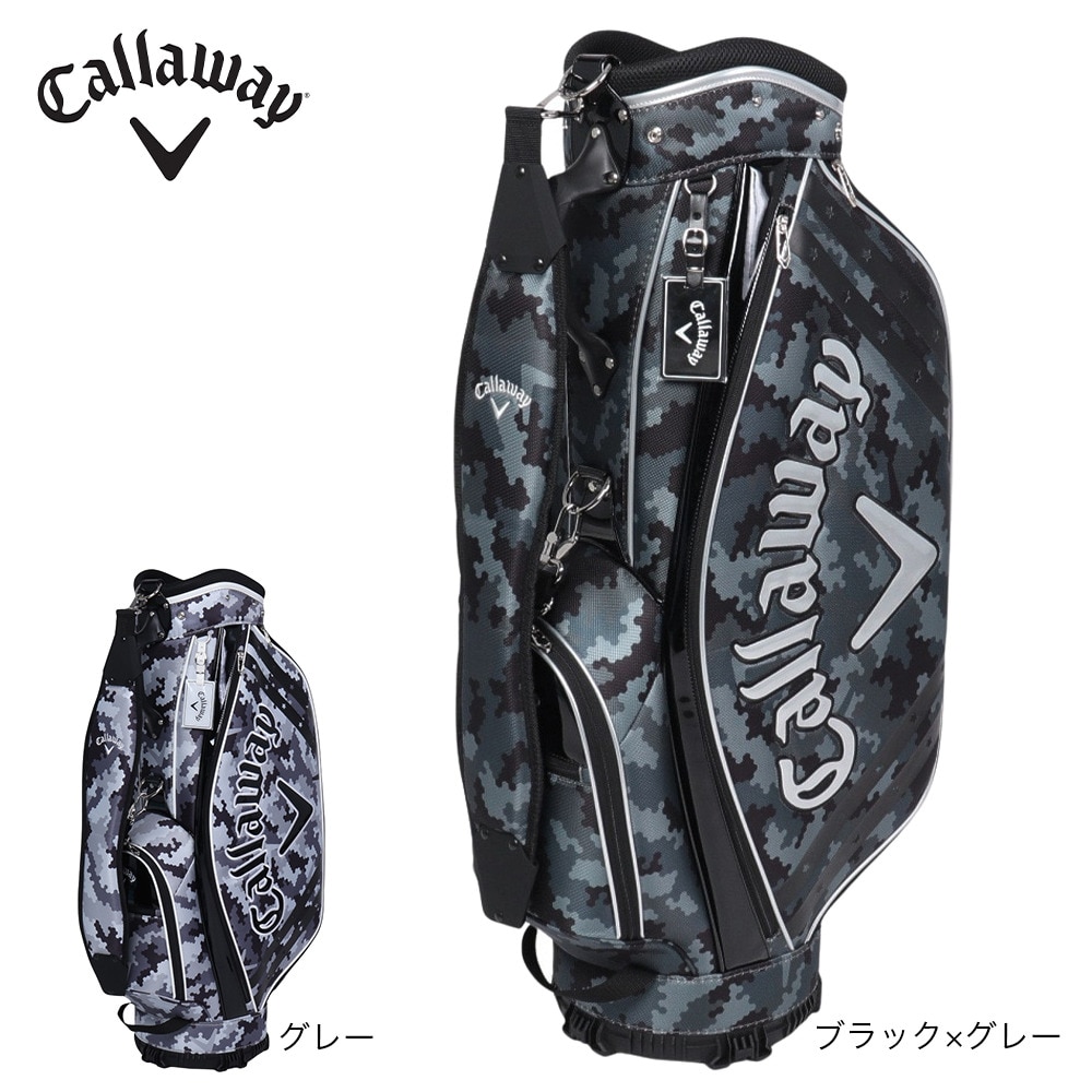 キャロウェイ（CALLAWAY）（メンズ）ゴルフ キャディバッグ 軽量 カート式 9型 5分割 スポーツ 23 JM 5124309CB Sport 23 CAM