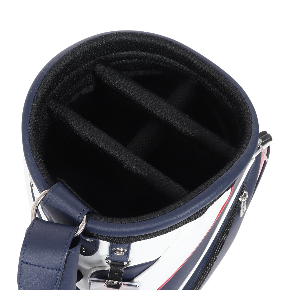 トミー ヒルフィガー ゴルフ（TOMMY HILFIGER GOLF）（メンズ）ゴルフ キャディバッグ 軽量 カート式 9型 5分割 ベーシック THMG4SC5-NVY