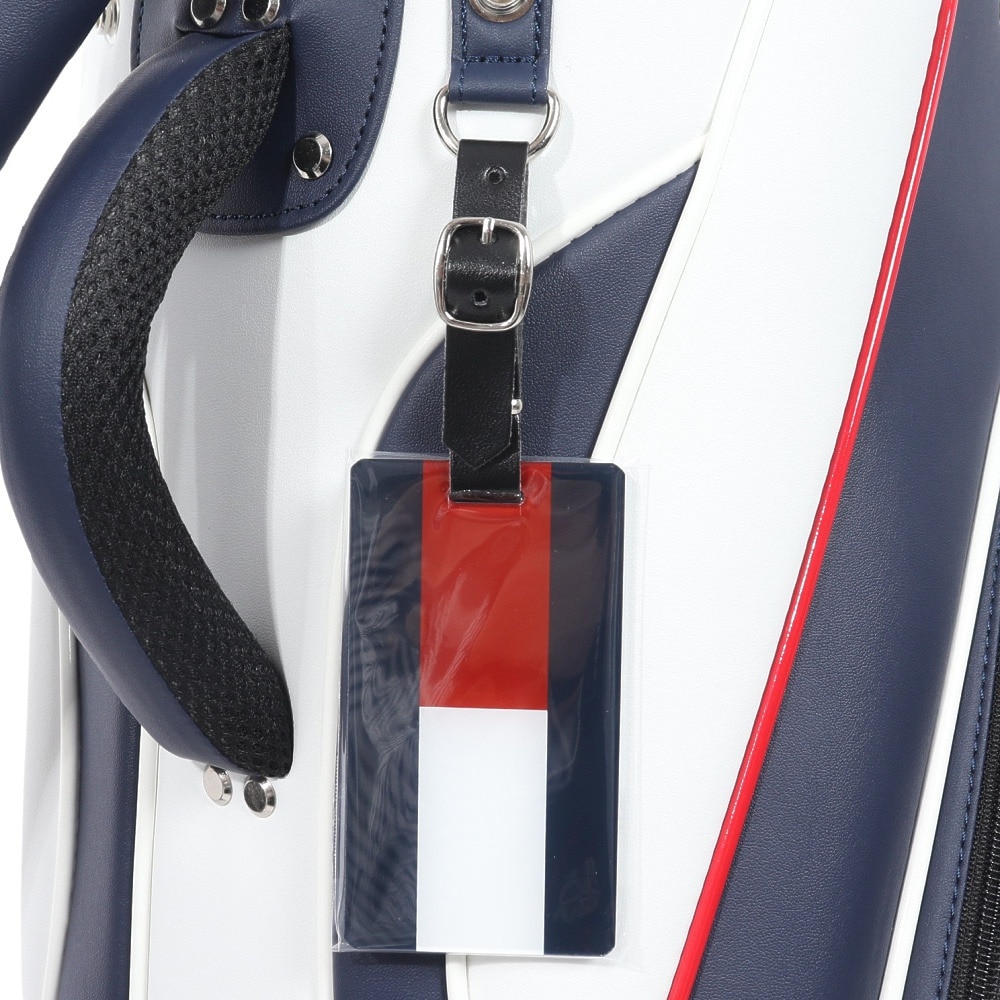 トミー ヒルフィガー ゴルフ（TOMMY HILFIGER GOLF）（メンズ）ゴルフ キャディバッグ 軽量 カート式 9型 5分割 ベーシック THMG4SC5-NVY