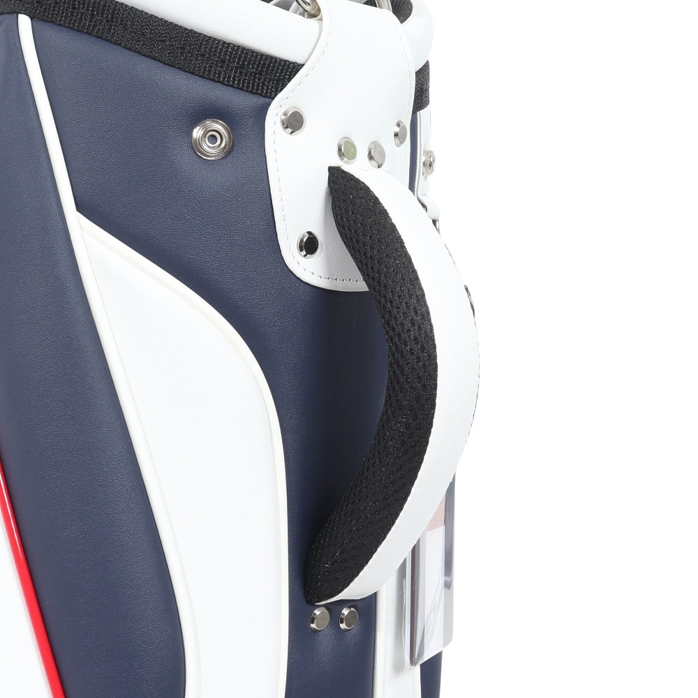 トミー ヒルフィガー ゴルフ（TOMMY HILFIGER GOLF）（メンズ）ゴルフ キャディバッグ 軽量 カート式 9型 5分割 ベーシック THMG4SC5-WHT