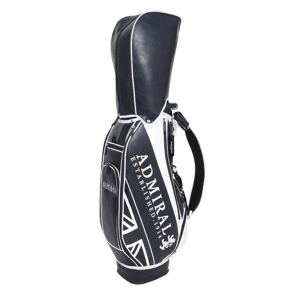 アドミラル ゴルフ（Admiral GOLF）（メンズ）ゴルフ カート式 キャディバッグ トラディショナル 9.0型 6分割 ADMG3BC4-NVY