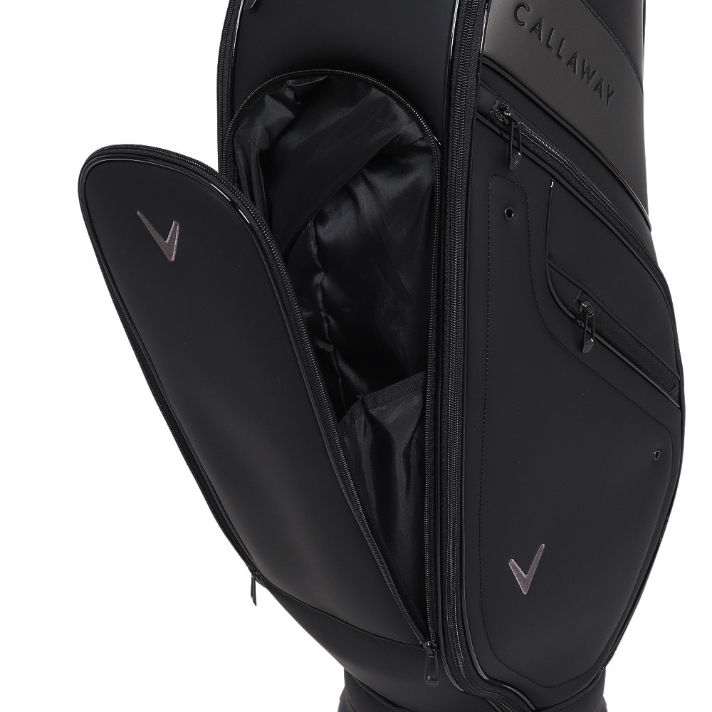 キャロウェイ（CALLAWAY）（メンズ）ゴルフ キャディバッグ カート式 9型 5分割 JM 5124493 CB SPLI FW24 BK