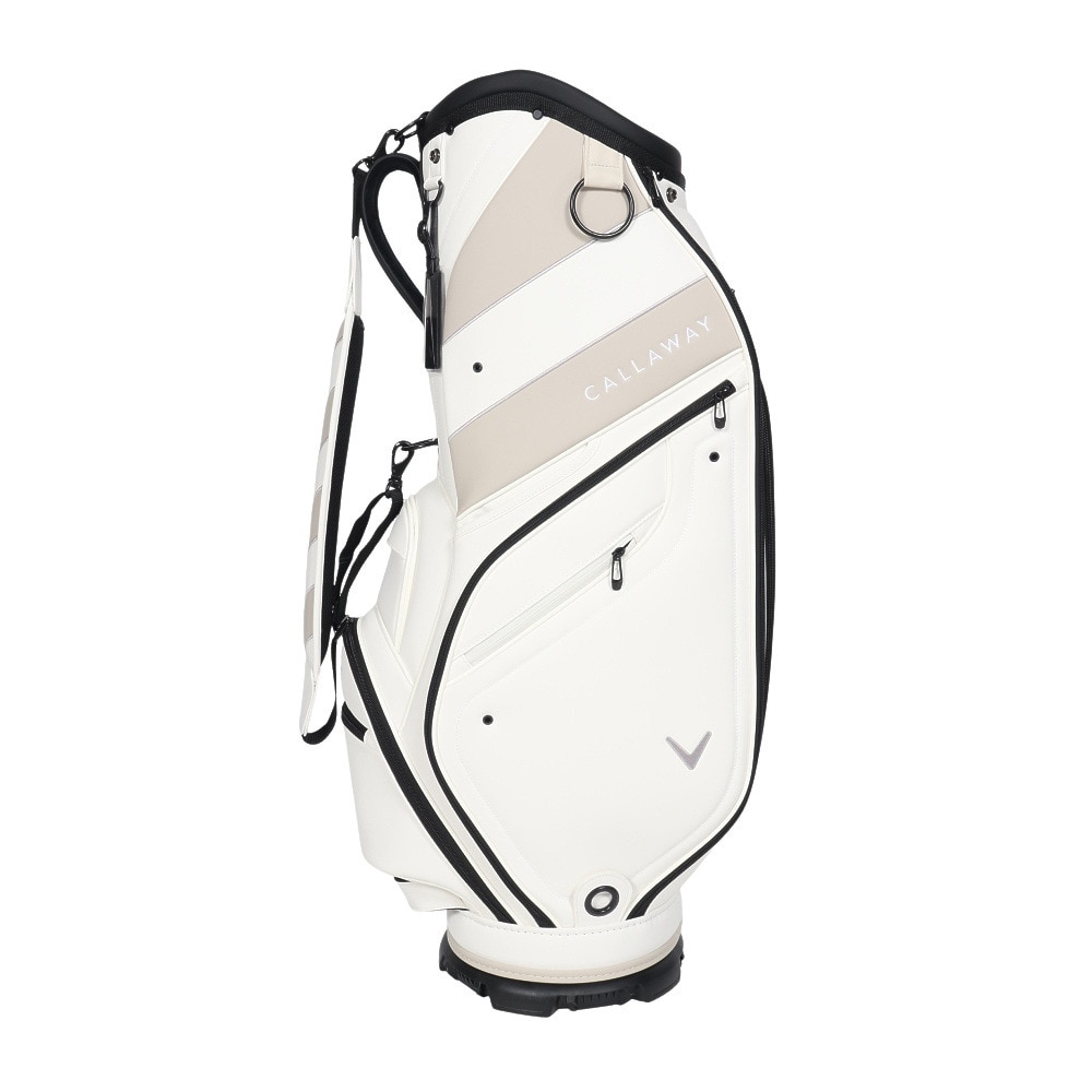 キャロウェイ（CALLAWAY）（メンズ）ゴルフ キャディバッグ カート式 9型 5分割 JM 5124494 CB SPLI FW24 WH