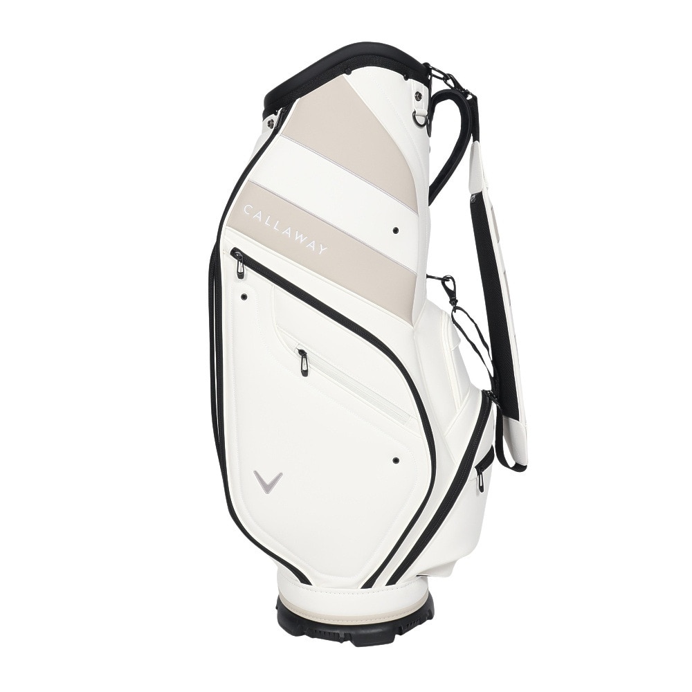 キャロウェイ（CALLAWAY）（メンズ）ゴルフ キャディバッグ カート式 9型 5分割 JM 5124494 CB SPLI FW24 WH