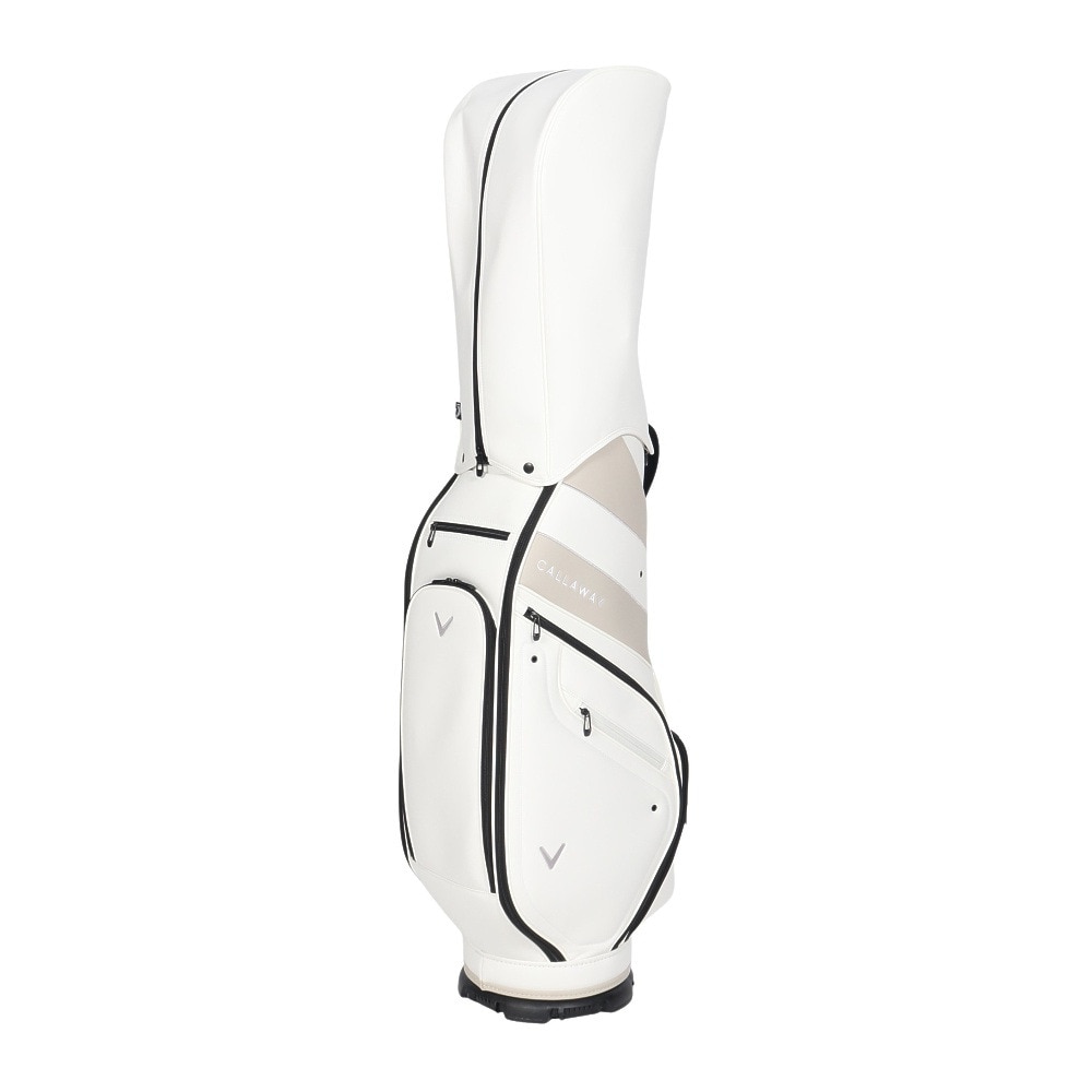 キャロウェイ（CALLAWAY）（メンズ）ゴルフ キャディバッグ カート式 9型 5分割 JM 5124494 CB SPLI FW24 WH