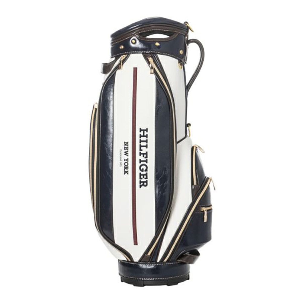 トミー ヒルフィガー ゴルフ（TOMMY HILFIGER GOLF）（メンズ）キャディバッグ カートキャディバッグ クラシックスポーツ THMG4FC1-WHT