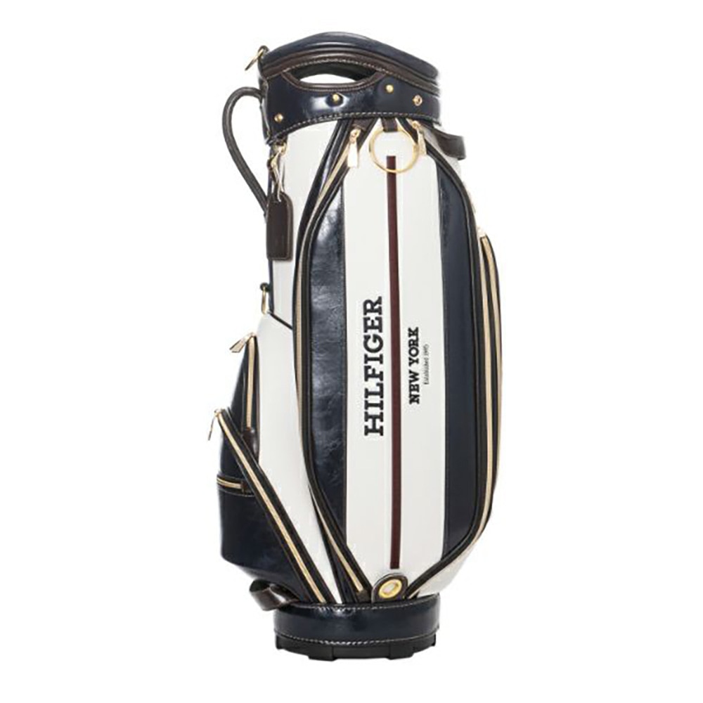 トミー ヒルフィガー ゴルフ（TOMMY HILFIGER GOLF）（メンズ）キャディバッグ カートキャディバッグ クラシックスポーツ THMG4FC1-WHT