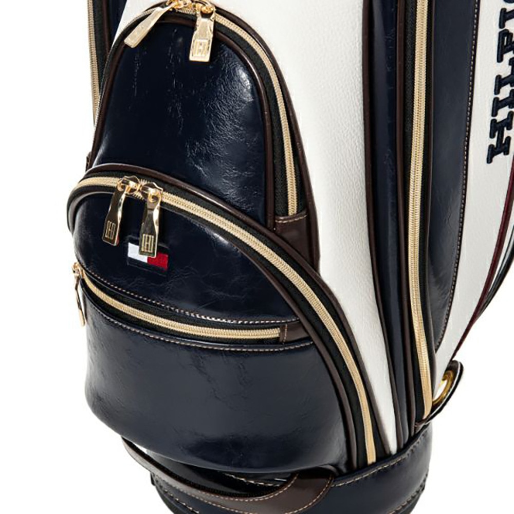 トミー ヒルフィガー ゴルフ（TOMMY HILFIGER GOLF）（メンズ）キャディバッグ カートキャディバッグ クラシックスポーツ THMG4FC1-WHT