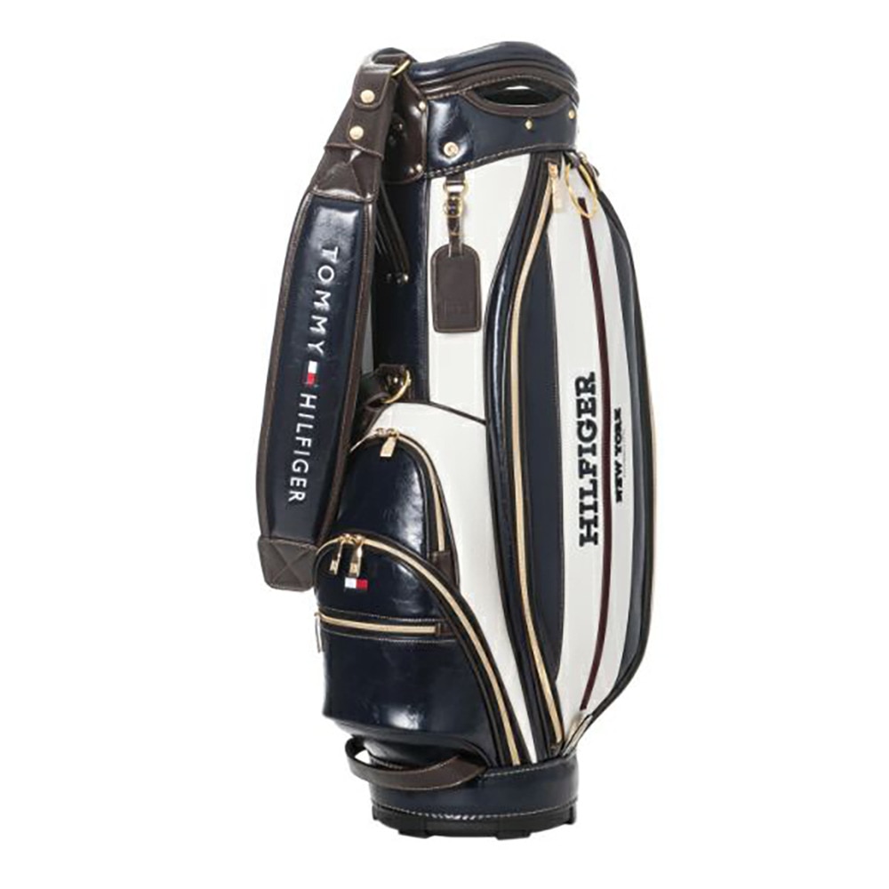 トミー ヒルフィガー ゴルフ（TOMMY HILFIGER GOLF）（メンズ）キャディバッグ カートキャディバッグ クラシックスポーツ THMG4FC1-WHT