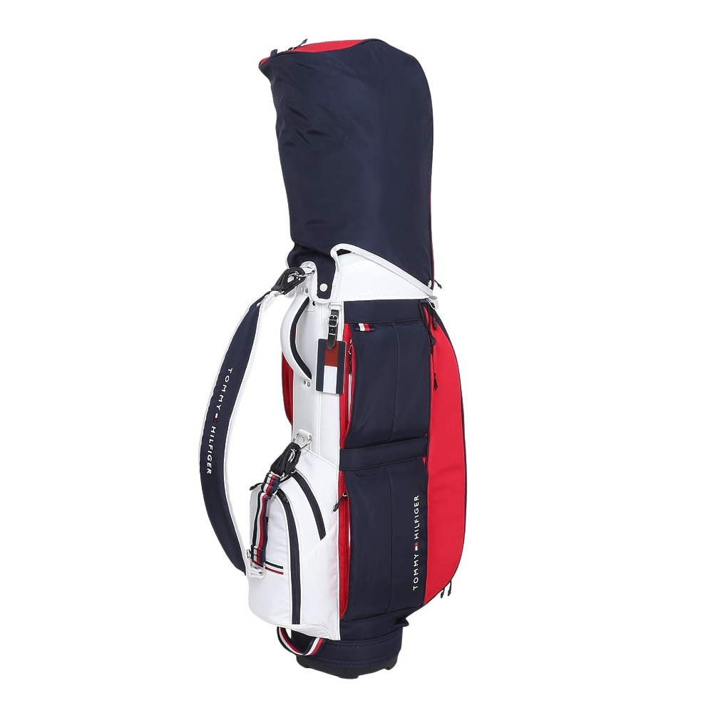 トミー ヒルフィガー ゴルフ（TOMMY HILFIGER GOLF）（メンズ）ゴルフ カートキャディバッグ エッセンシャル 9.0型 4分割 THMG4FC5-TRI