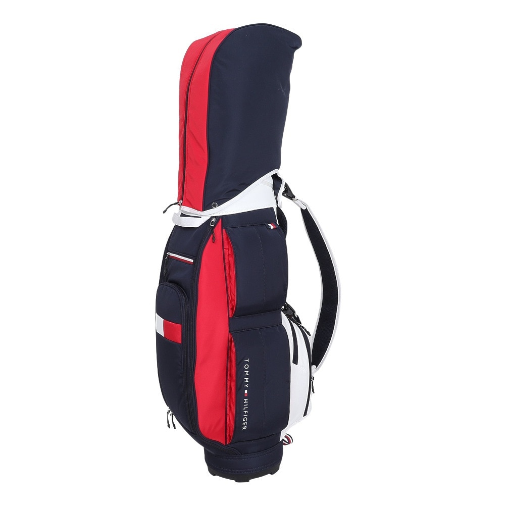 トミー ヒルフィガー ゴルフ（TOMMY HILFIGER GOLF）（メンズ）ゴルフ カートキャディバッグ エッセンシャル 9.0型 4分割 THMG4FC5-TRI