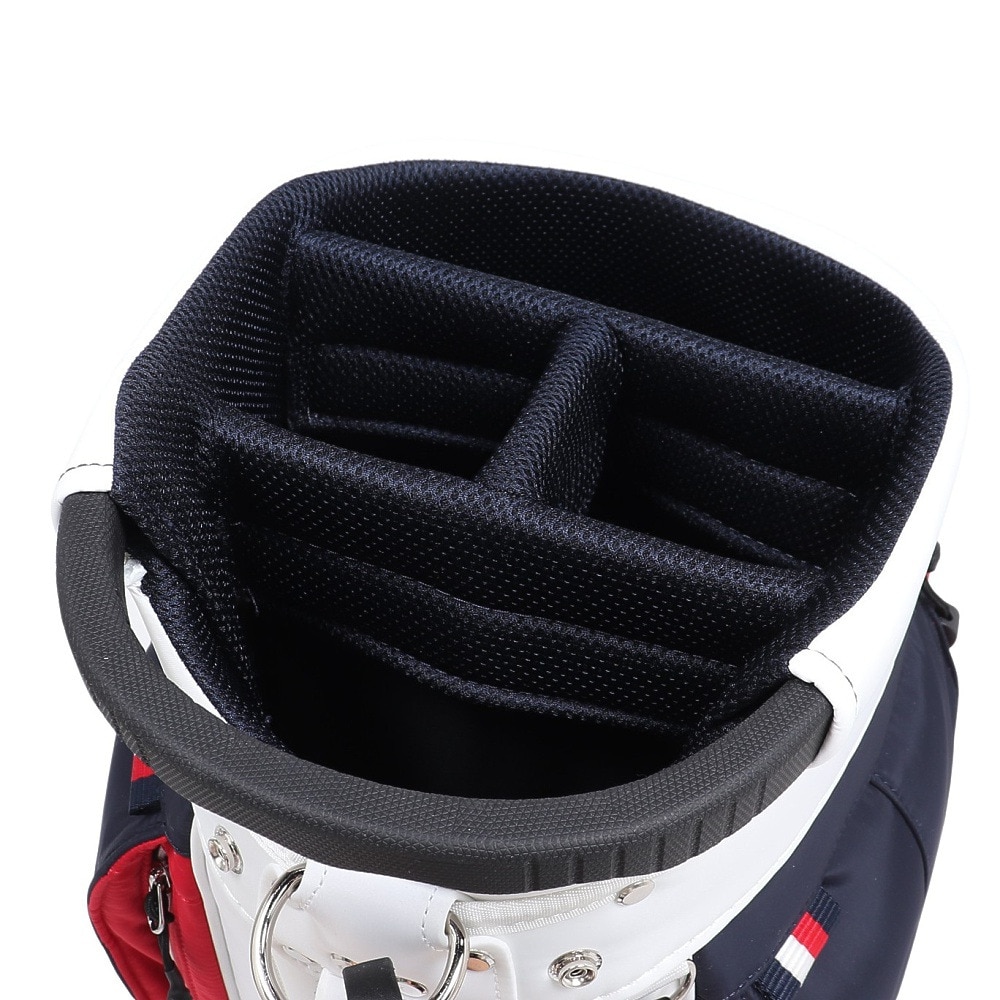 トミー ヒルフィガー ゴルフ（TOMMY HILFIGER GOLF）（メンズ）ゴルフ カートキャディバッグ エッセンシャル 9.0型 4分割 THMG4FC5-TRI