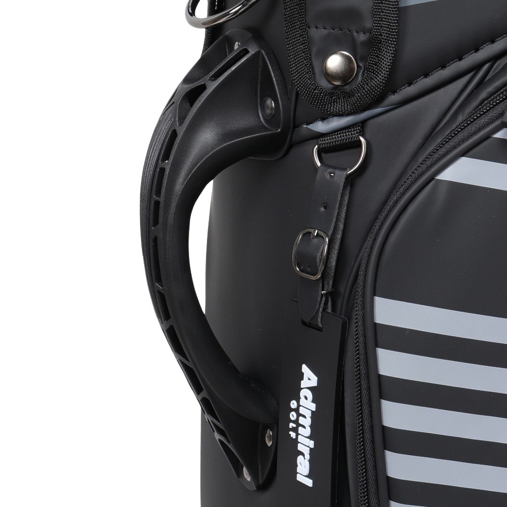 アドミラル ゴルフ（Admiral GOLF）（メンズ）ゴルフ カート キャディバッグ 9.0型 6分割 ADMG4BC1-BLK